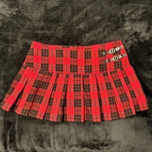 Vintage y2K Abbey Dawn Avril Lavigne Mall Goth Emo Punk Skirt